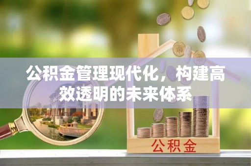 长丰公积金管理现代化，构建高效透明的未来体系