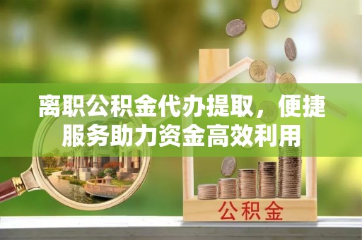 长丰离职公积金代办提取，便捷服务助力资金高效利用