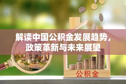 长丰解读中国公积金发展趋势，政策革新与未来展望