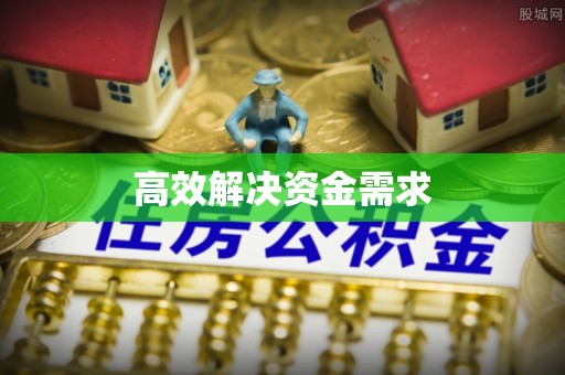 长丰高效解决资金需求