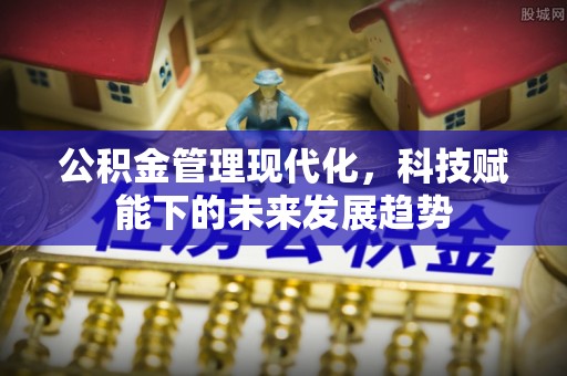 长丰公积金管理现代化，科技赋能下的未来发展趋势