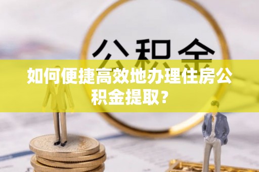 长丰如何便捷高效地办理住房公积金提取？
